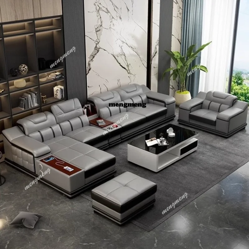 Genuine Leather Luxury Sofas Italian Minimalist Living Room Apartment Sofas Comfortable Straight Chaises De Salon Furnitures
Genuine Leather Luxury Sofas Italian Minimalist Living Room Apartment Sofas Comfortable Straight Chaises De Salon Furnitures