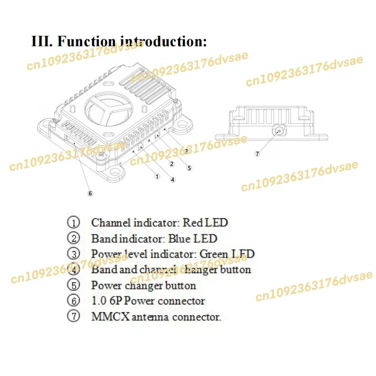 NEW PFLY 3.3G VTX 3W max Analog VTX Lightweight compact 7inch 9inch 13 inch fpv VIDEO TRANSMISSION
NEW PFLY 3.3G VTX 3W max Analog VTX Lightweight compact 7inch 9inch 13 inch fpv VIDEO TRANSMISSION