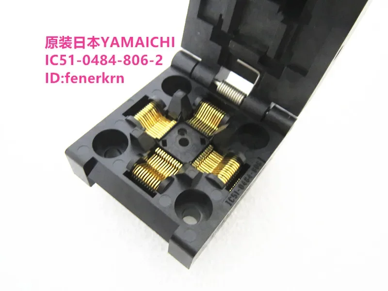 YAMAICHI IC51-0484-806-2 QFP48 Испытательное сиденье IC Испытательный стенд для разъема
YAMAICHI IC51-0484-806-2 QFP48 Испытательное сиденье IC Испытательный стенд для разъема