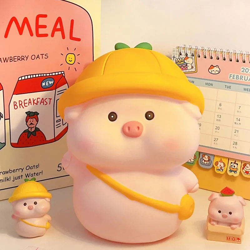 Pig Lock Piggy Bank Secret Hide Shop Acrylic Does Not Open Gift Anime Cute Children Money Boxes Ceramic Cofre Room Decoration
Pig Lock Piggy Bank Secret Hide Shop Acrylic Does Not Open Gift Anime Cute Children Money Boxes Ceramic Cofre Room Decoration
