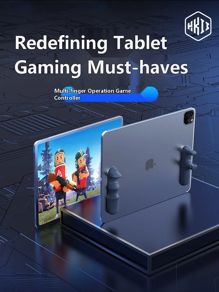 H7A Tablet Gaming Grip Stand H7B Silicone Hand Rest Portable Game Controller Handle for Mobile Tablet FPS MOBA Gaming
H7A Tablet Gaming Grip Stand H7B Silicone Hand Rest Portable Game Controller Handle for Mobile Tablet FPS MOBA Gaming