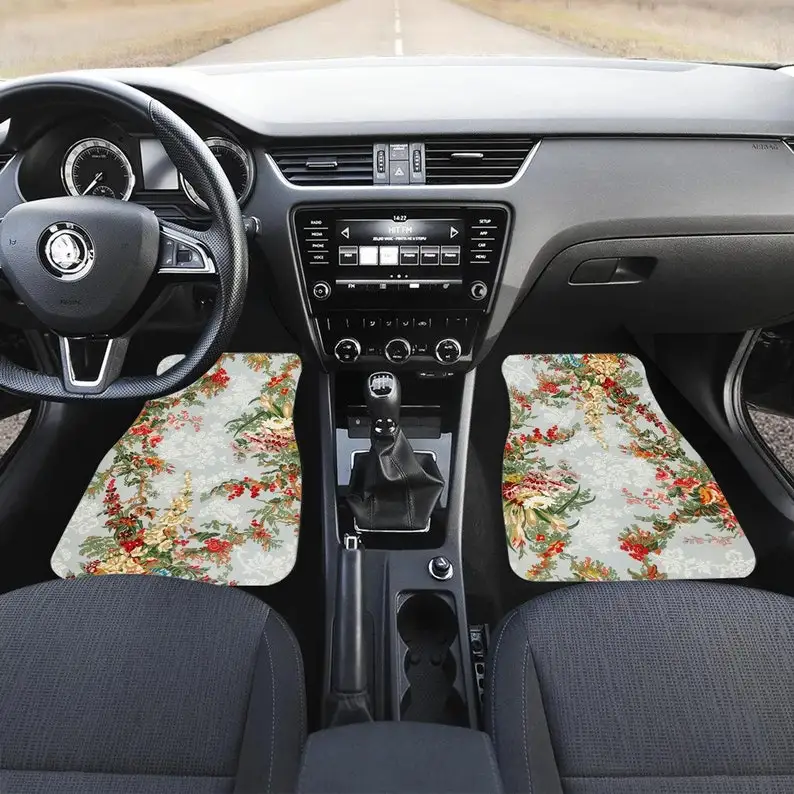 Floral Car Floor Mat for women, vehicle floor mat, car accessories for women, Vintage Car Floor Mat, 302225
Floral Car Floor Mat for women, vehicle floor mat, car accessories for women, Vintage Car Floor Mat, 302225