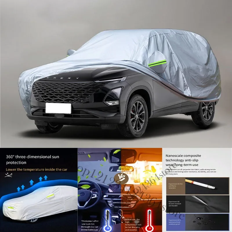 For Chery Omonda Auto Anti snow Anti dust Anti-uv Anti peeling paint And Anti Rainwater 210t car cover Car cover protection
For Chery Omonda Auto Anti snow Anti dust Anti-uv Anti peeling paint And Anti Rainwater 210t car cover Car cover protection