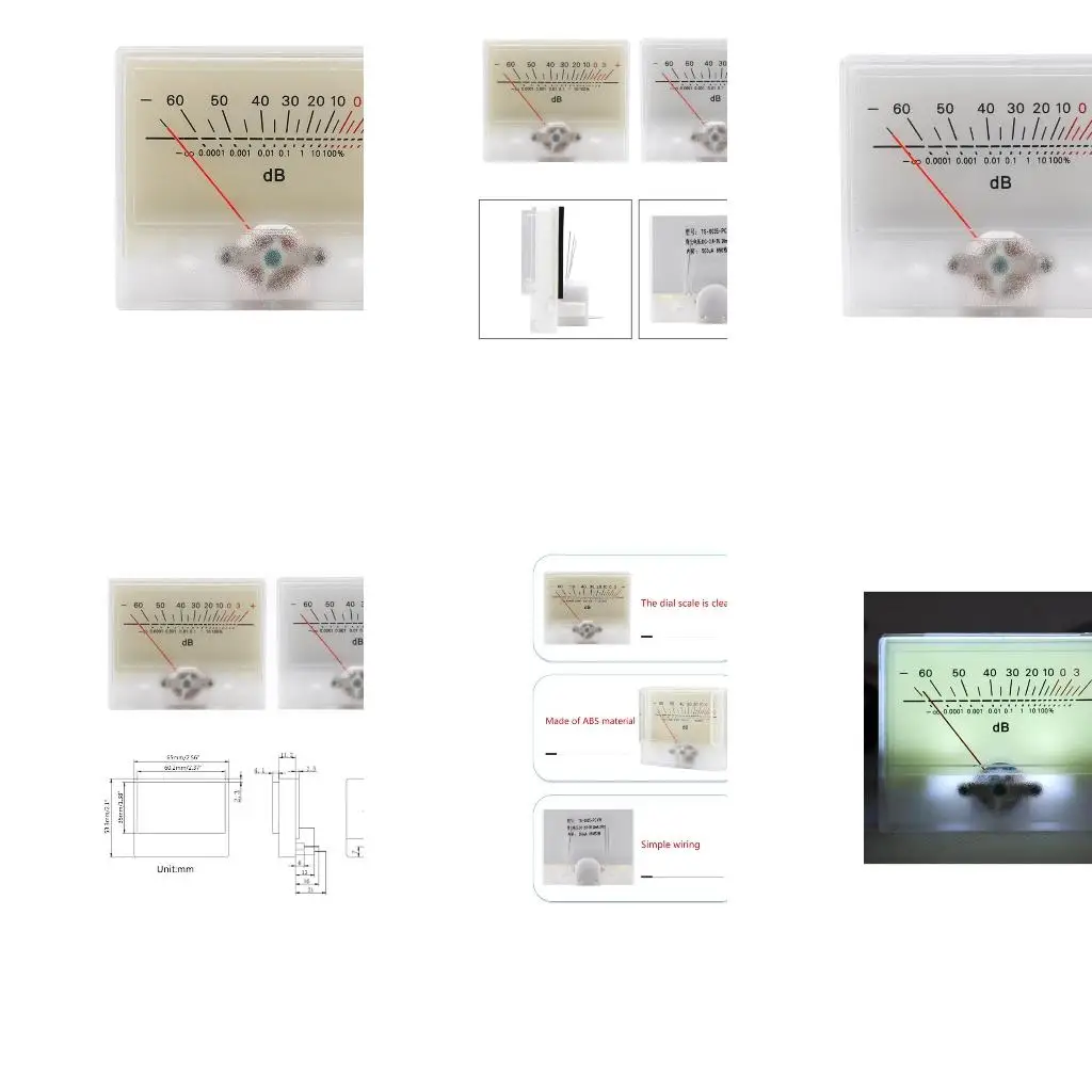 Измеритель уровня громкости звука, усилитель мощности уровня дБ со светодиодной подсветкой для студии звукозаписи, домашнего
Измеритель уровня громкости звука, усилитель мощности уровня дБ со светодиодной подсветкой для студии звукозаписи, домашнего