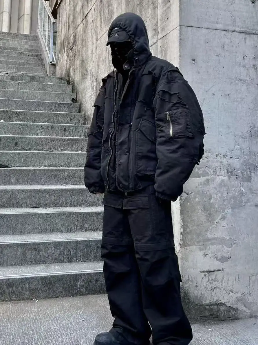 Винтажная парижская куртка-бомбер Waed с капюшоном, теплая хлопковая куртка в стиле High Street, утолщенная зимняя куртка
Винтажная парижская куртка-бомбер Waed с капюшоном, теплая хлопковая куртка в стиле High Street, утолщенная зимняя куртка