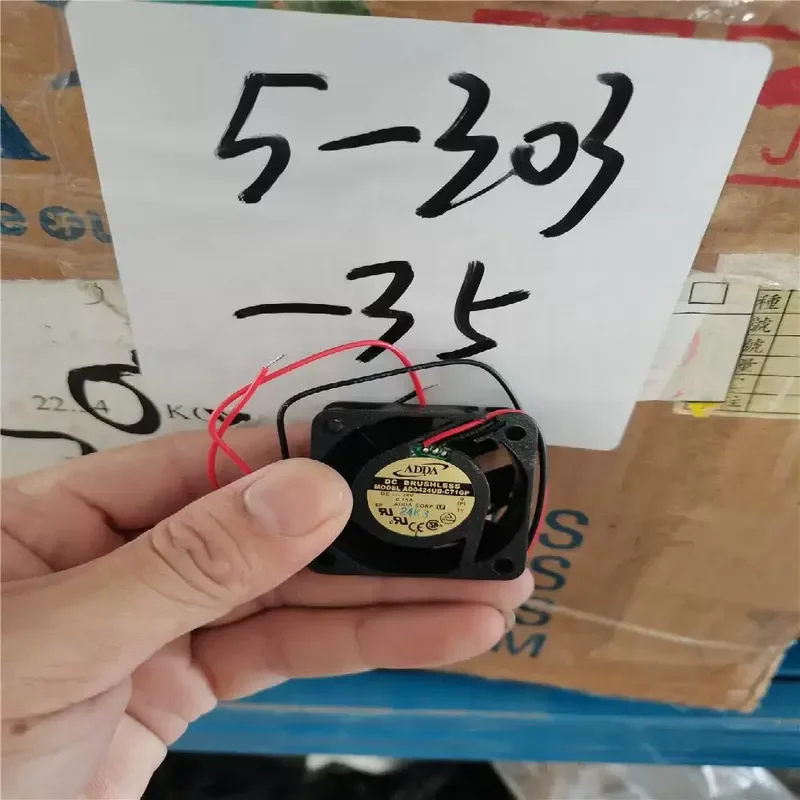 For ADDA AD0424UB-C71GP 4020 24V 0.15A 40mm Dual Ball Bearing DC Fan
For ADDA AD0424UB-C71GP 4020 24V 0.15A 40mm Dual Ball Bearing DC Fan