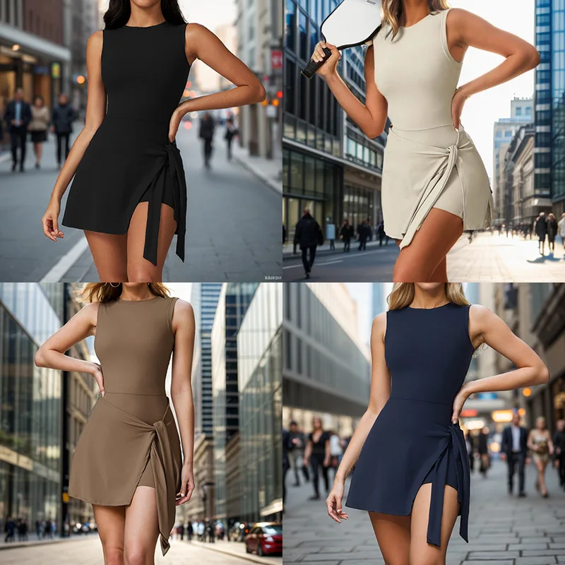 Fake Two Anti-light Tight Sports Slimming Straps Casual Fitness Beautiful Back Yoga Women's Tennis Skirt Workout Clothes Women
Fake Two Anti-light Tight Sports Slimming Straps Casual Fitness Beautiful Back Yoga Women's Tennis Skirt Workout Clothes Women