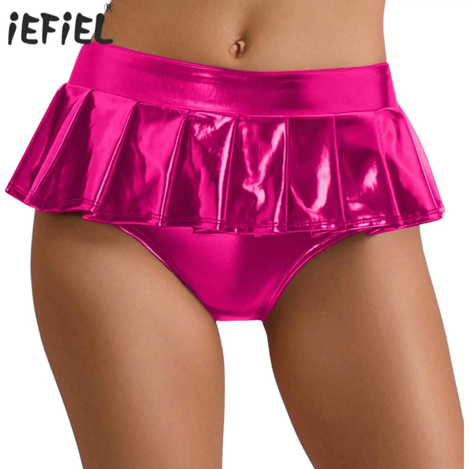 Womens Micro Mini Skirt Party Rave Club Wear for Pole Dancing Short Skirt Pleated Skirted Underwear Culottes Rave Costumes
Womens Micro Mini Skirt Party Rave Club Wear for Pole Dancing Short Skirt Pleated Skirted Underwear Culottes Rave Costumes