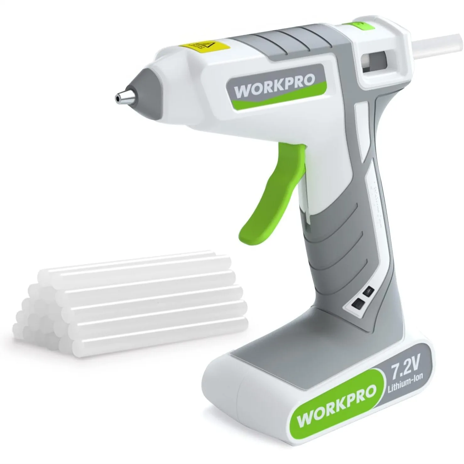 Cordless Hot Melt Glue Gun, 7.2V Rechargeable Fast Preheating in 30s with 20 Mini Glue Sticks, USB-C, Auto Shutoff for Craft
Cordless Hot Melt Glue Gun, 7.2V Rechargeable Fast Preheating in 30s with 20 Mini Glue Sticks, USB-C, Auto Shutoff for Craft