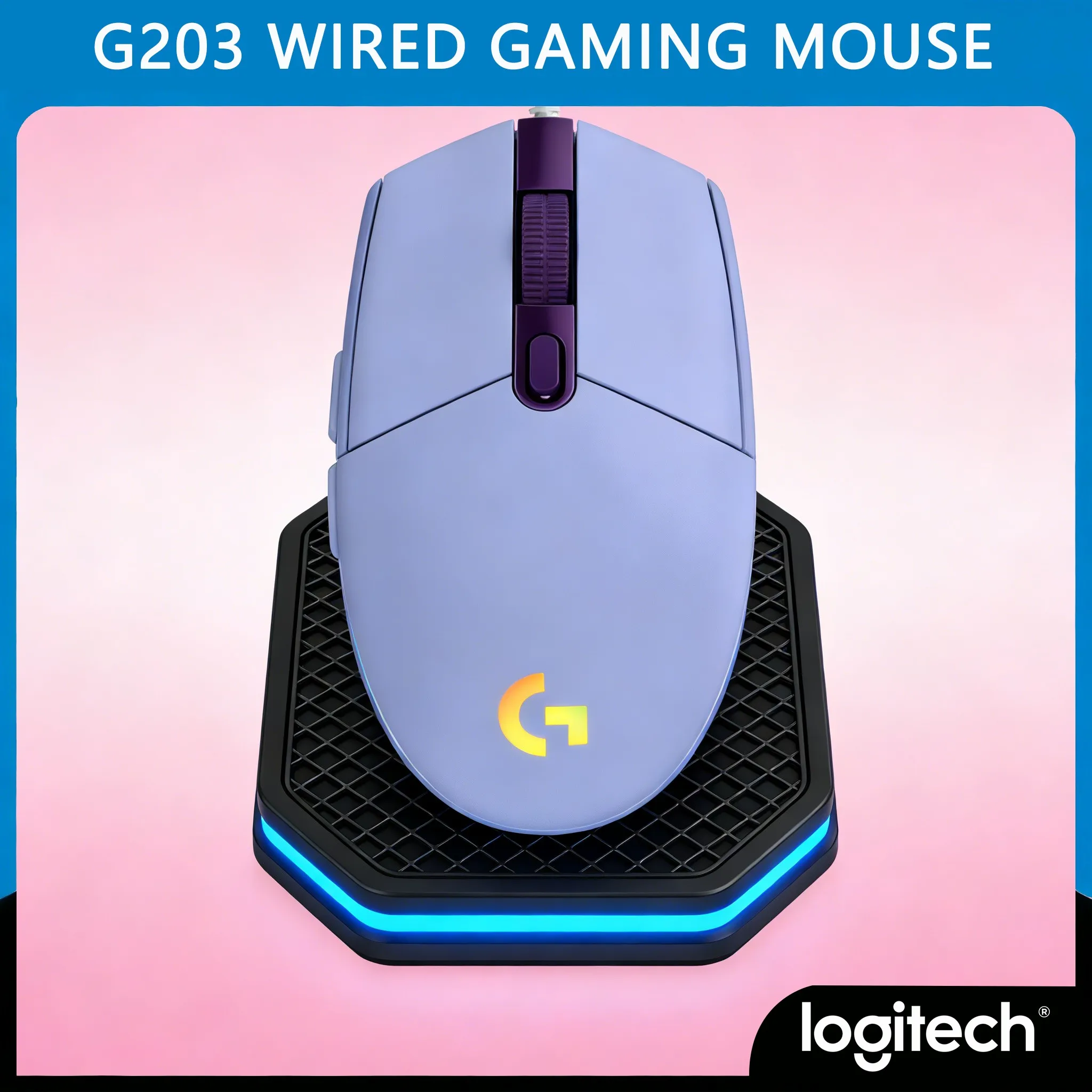 Logitech G203 — Игровая мышь высокого качества по доступной цене
Logitech G203 — Игровая мышь высокого качества по доступной цене