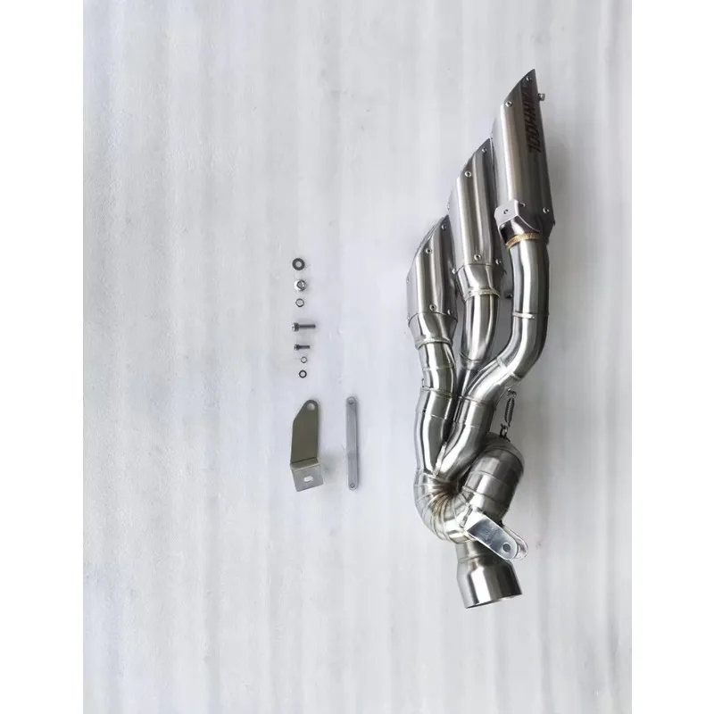 FBB Factory Motorcycle Exhaust Systems for QJMOTOR SRK 921 RR Modify Titanium Stainless Steel Motorcycle Modified Exhaust Muffl
FBB Factory Motorcycle Exhaust Systems for QJMOTOR SRK 921 RR Modify Titanium Stainless Steel Motorcycle Modified Exhaust Muffl