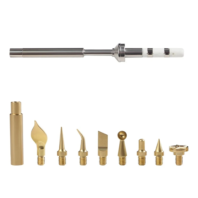 A15F-Heat Insert Nut Iron Tip Heat Set Insert Tool Soldering TS100 Iron Tip 3D Printing Modify Finishing Tool Internal Thread
A15F-Heat Insert Nut Iron Tip Heat Set Insert Tool Soldering TS100 Iron Tip 3D Printing Modify Finishing Tool Internal Thread