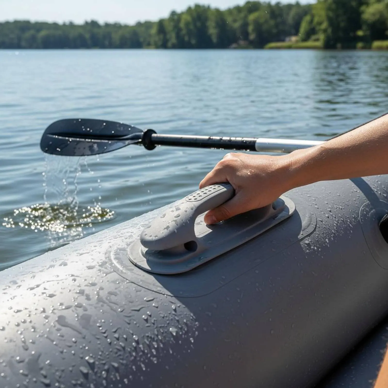 Rubber Grab Handle Perforated Grip Rubber Boat Handle Kayak Handrail Long-Lasting Stable for Dock
Rubber Grab Handle Perforated Grip Rubber Boat Handle Kayak Handrail Long-Lasting Stable for Dock
