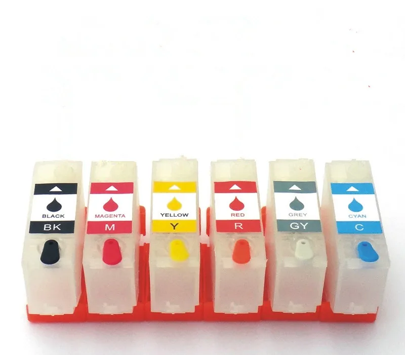6 color 378xl 478xl Refillable Ink Cartridge With Auto Reset Chip For Epson Expression XP-15000 XP-15010 XP-15080 Printers
6 color 378xl 478xl Refillable Ink Cartridge With Auto Reset Chip For Epson Expression XP-15000 XP-15010 XP-15080 Printers