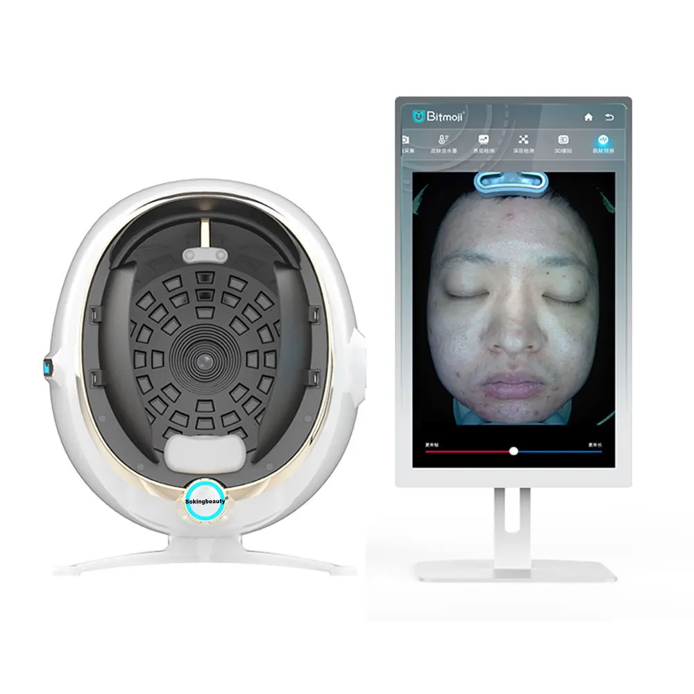 New Arrivals 3D Facial Analyzer 2023 Portable Beauty Skin Analyzer Facial Care Skin Analyzer Machine
New Arrivals 3D Facial Analyzer 2023 Portable Beauty Skin Analyzer Facial Care Skin Analyzer Machine