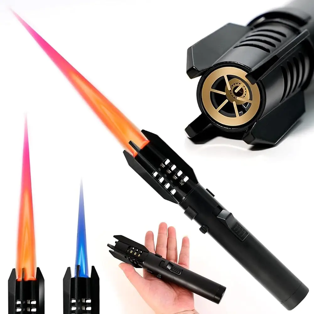 Ailexpress Recommendation - Torch Lighter,Camping Lighter, Straight Flame Bright Fire Refillable Windproof Adjustable Color with
Ailexpress Recommendation - Torch Lighter,Camping Lighter, Straight Flame Bright Fire Refillable Windproof Adjustable Color with