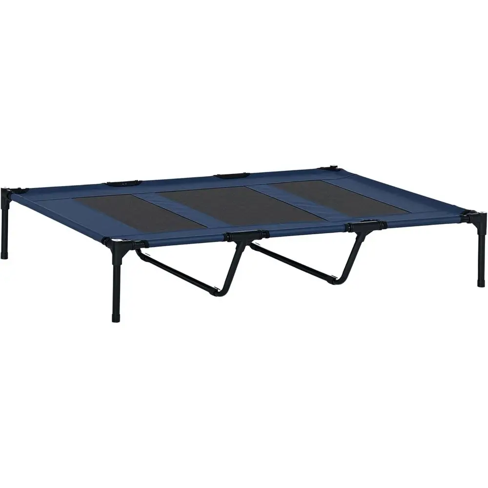 Портативная уличная кровать для собак с дышащей сеткой и сумкой для переноски, синяя
Портативная уличная кровать для собак с дышащей сеткой и сумкой для переноски, синяя