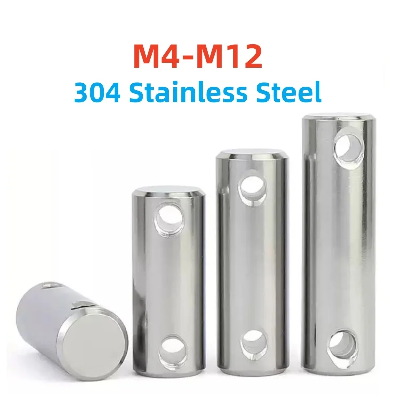 304 Stainless Steel Positioning Pins – Double-Ended Cylindrical Shaft Locating Pins with Holes
304 Stainless Steel Positioning Pins – Double-Ended Cylindrical Shaft Locating Pins with Holes
