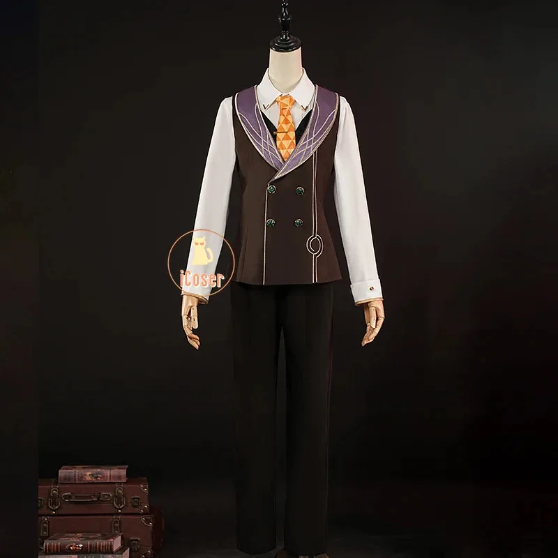 asdh8@Aventurine Cosplay Costume Ten Stonehearts Uniform Honkai Star Rail Wig Hat Earrings Halloween Party for Women Men Props i
asdh8@Aventurine Cosplay Costume Ten Stonehearts Uniform Honkai Star Rail Wig Hat Earrings Halloween Party for Women Men Props i