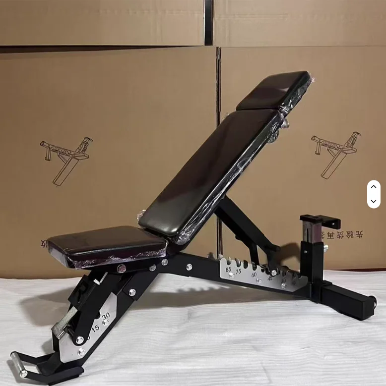 Factory Price Gym Workout Flat Weight Bench Incline Decline Dumbbell Sit up Adjustable Bench