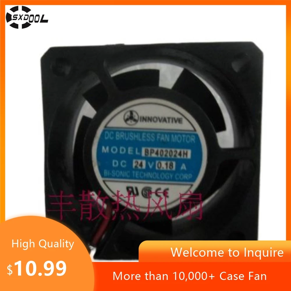 Bi-sonic BP402024H 4020 4 см 24 В 0,09 А 40*40 20 мм привод вентилятора с двойным шарикоподшипником
Bi-sonic BP402024H 4020 4 см 24 В 0,09 А 40*40 20 мм привод вентилятора с двойным шарикоподшипником