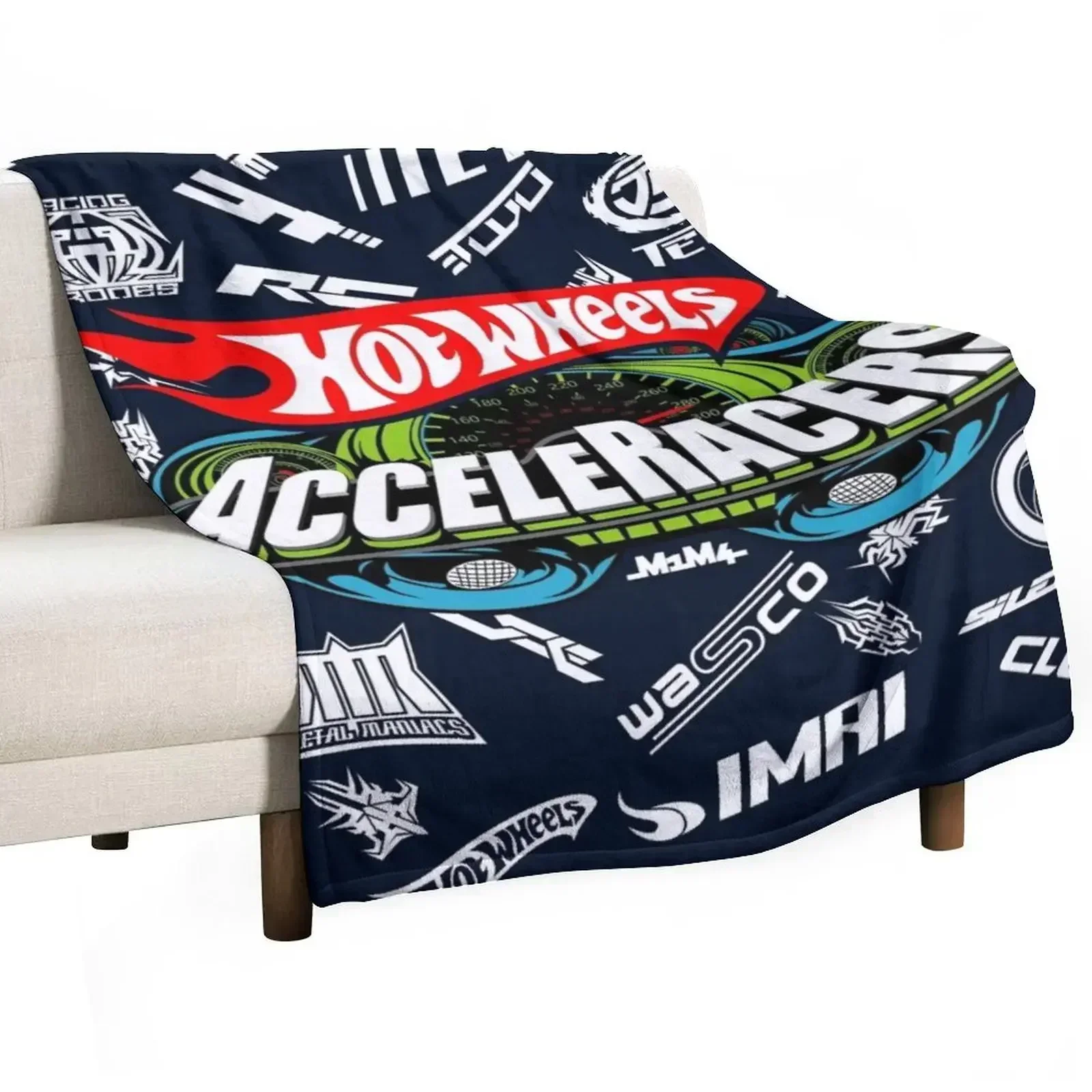 AcceleRacers Logos Throw Blanket Men's Soft Warm Throw Blanket for Couch
AcceleRacers Logos Throw Blanket Men's Soft Warm Throw Blanket for Couch