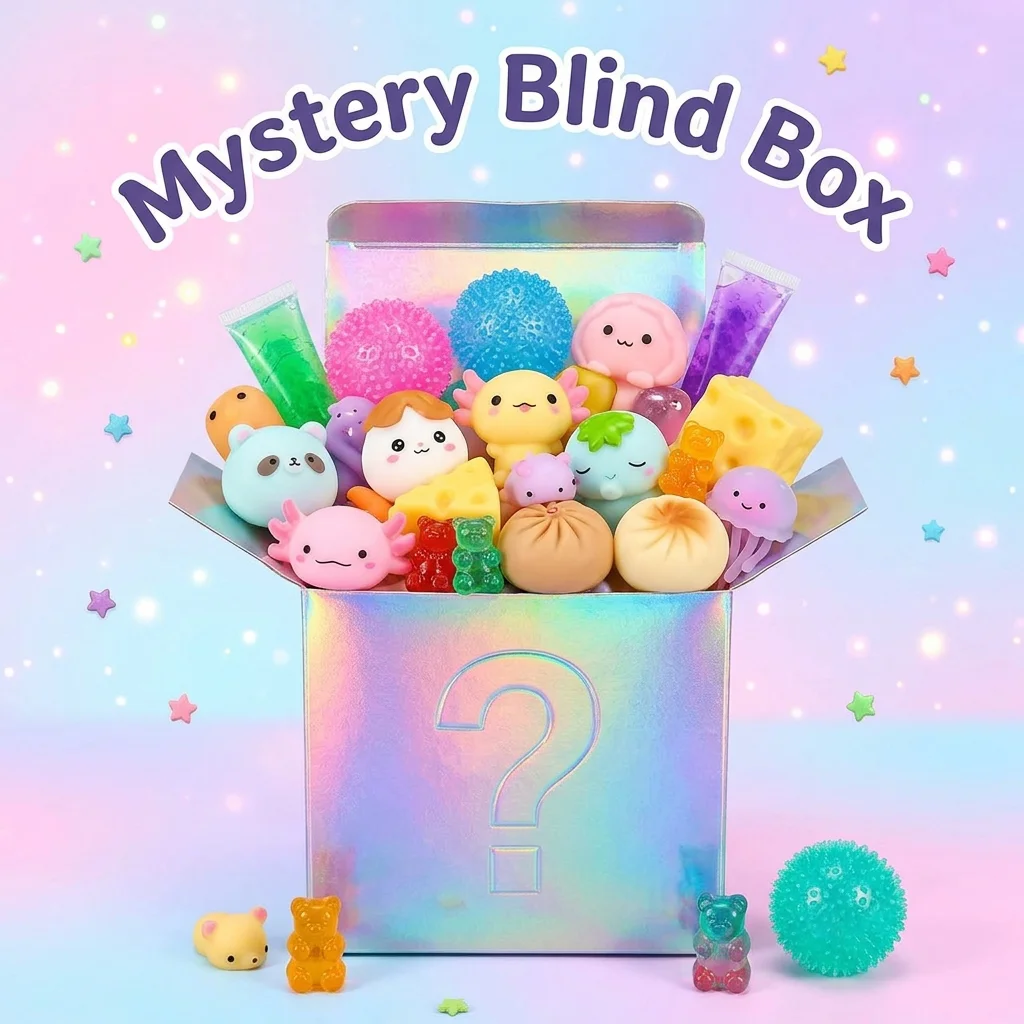 Mini Sweet Squishy Blind Box – 3 Independent Random Draws (Min. 2 Items, Up To 5 Possible) Pocket Surprise Set
Mini Sweet Squishy Blind Box – 3 Independent Random Draws (Min. 2 Items, Up To 5 Possible) Pocket Surprise Set