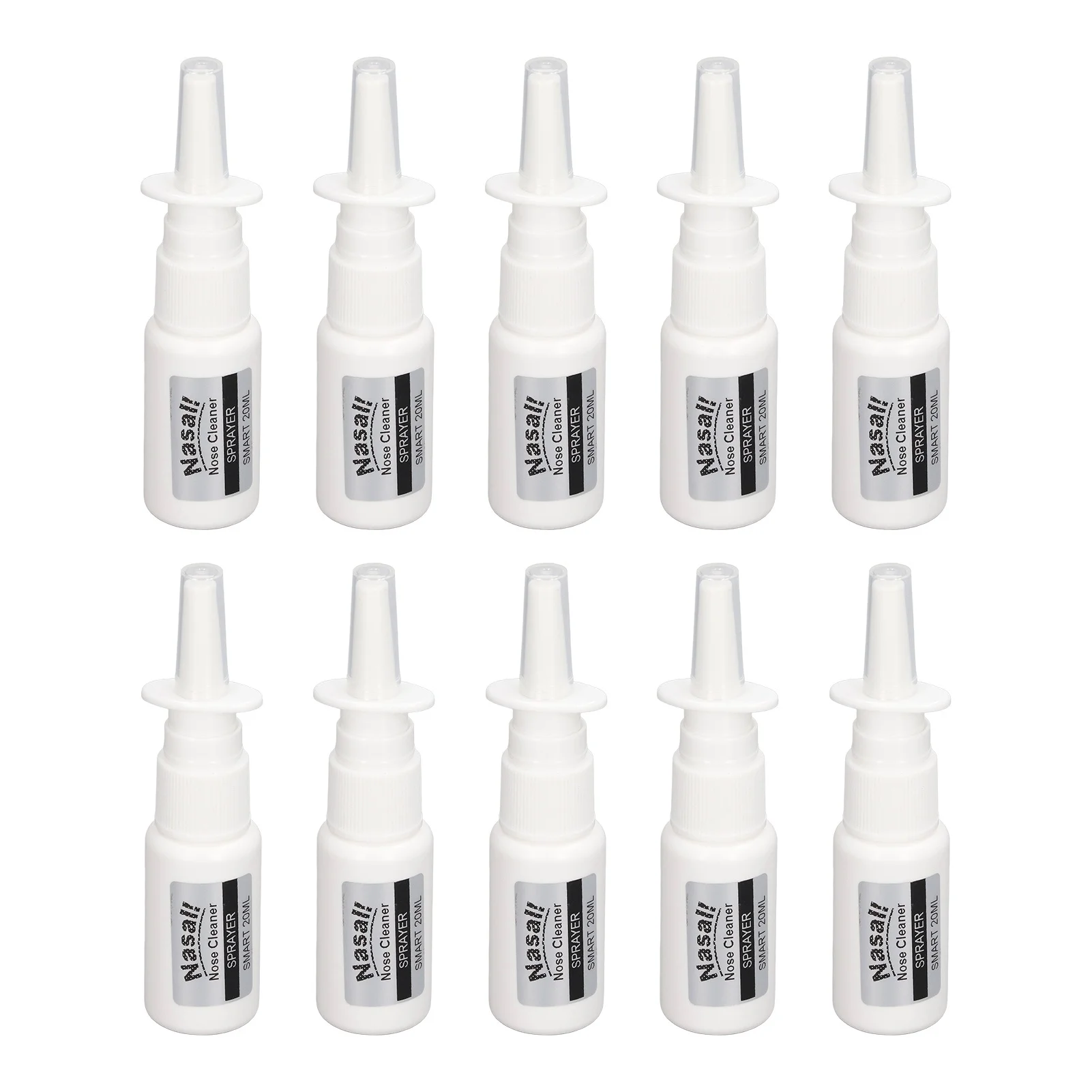 10Pcs Nasal Spray Bottle 20ml Plastic Pump Spray Odorless Portable Durable Pump Spray Bottle For Nasal Saline Spray
10Pcs Nasal Spray Bottle 20ml Plastic Pump Spray Odorless Portable Durable Pump Spray Bottle For Nasal Saline Spray