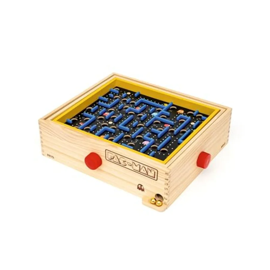 BRIO 34065 PAC-Man Labyrinth Game Classic Wooden Games for Aged 6 Years Up
BRIO 34065 PAC-Man Labyrinth Game Classic Wooden Games for Aged 6 Years Up