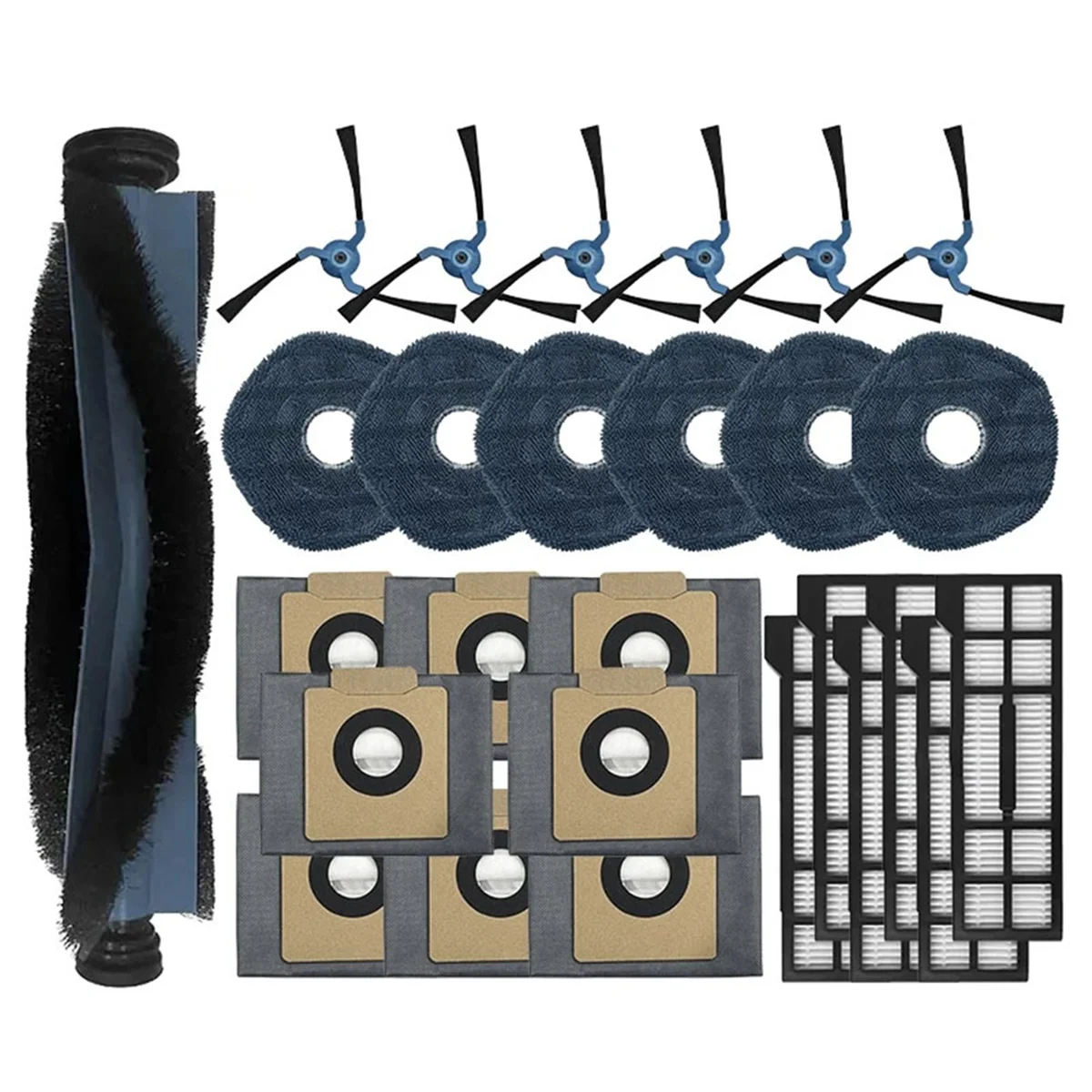Compatible for X10/X10 Pro Omni Vacuum Cleaner Main Side Brush Mop Cloth Filter Dust Bag Accessories Spare Parts
Compatible for X10/X10 Pro Omni Vacuum Cleaner Main Side Brush Mop Cloth Filter Dust Bag Accessories Spare Parts