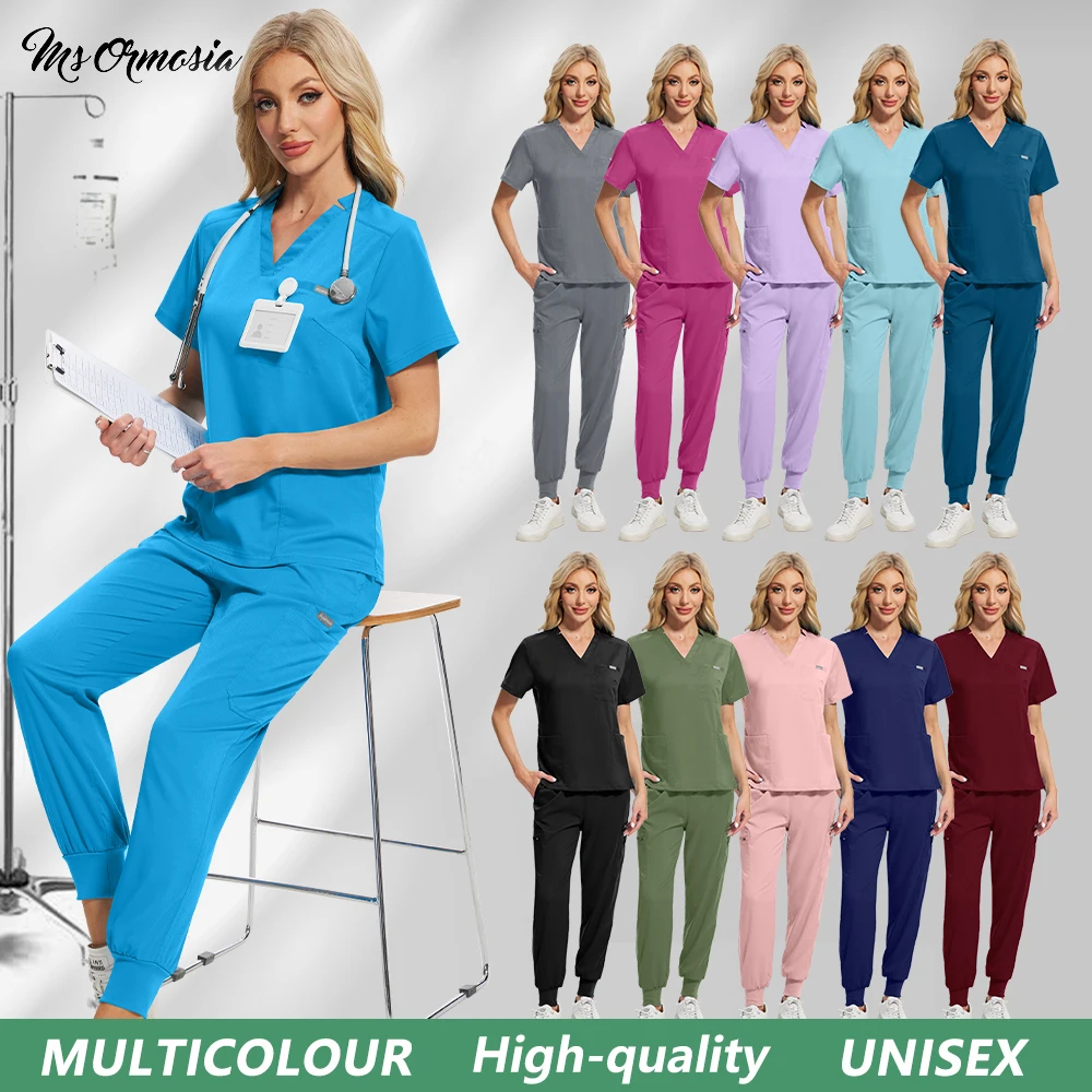 Anti Wrinkle Washable Hospital Surgical Uniforms Hot Sale Pet Vet Scrubs Set Women Men Medical Work Clothes Nursing Accessories
Anti Wrinkle Washable Hospital Surgical Uniforms Hot Sale Pet Vet Scrubs Set Women Men Medical Work Clothes Nursing Accessories