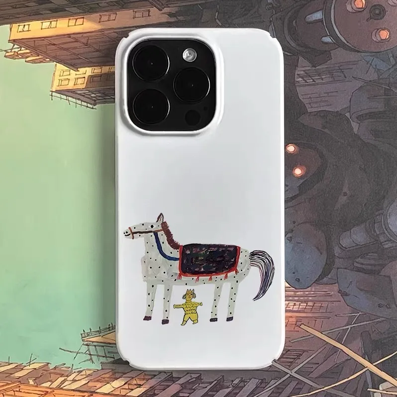 Ins Gray Graffiti Horse Art Phone Case for IPHONE 17 Air 16E 15 PROMAX 14 Plus 13 12 MINI 11 PRO 16Plus XR Acrylic Phone Cover
Ins Gray Graffiti Horse Art Phone Case for IPHONE 17 Air 16E 15 PROMAX 14 Plus 13 12 MINI 11 PRO 16Plus XR Acrylic Phone Cover