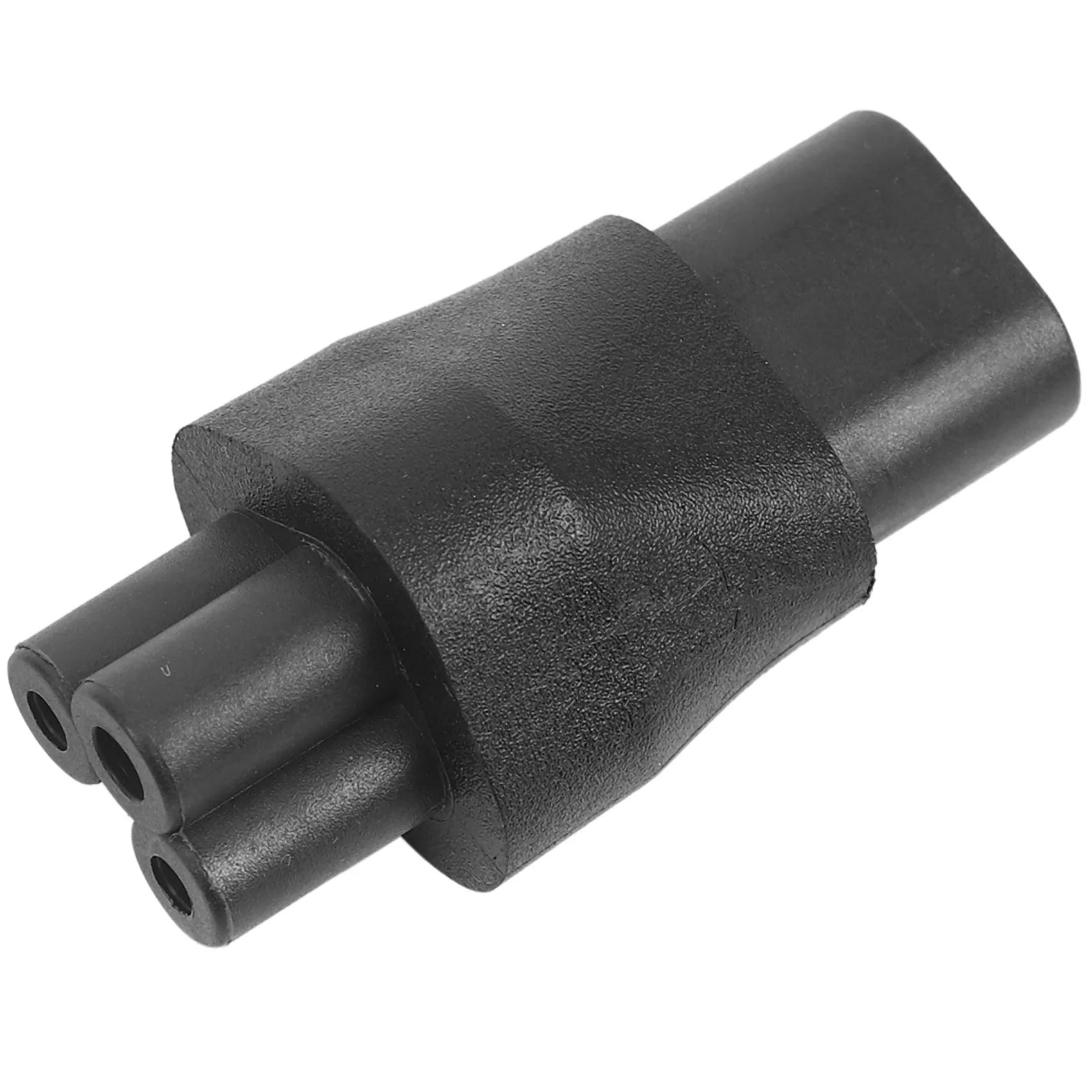 Адаптер источника питания IEC 320 C5 с 3-контактным гнездом на 2-контактный штекер C8
Адаптер источника питания IEC 320 C5 с 3-контактным гнездом на 2-контактный штекер C8