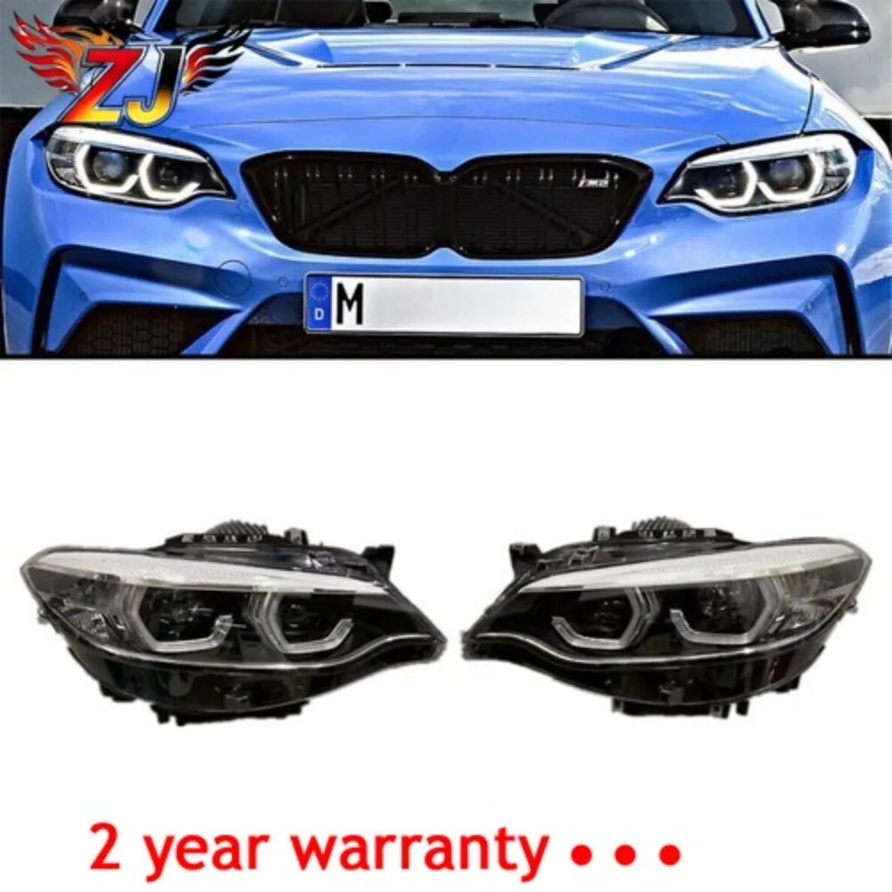 1X For 2 Series F22 Headlight 2014-2021 Upgrade Dual Color Yellow DRL Lamp Ikon M2 LED LCI Head Lights Headlamp Angel Eye for
1X For 2 Series F22 Headlight 2014-2021 Upgrade Dual Color Yellow DRL Lamp Ikon M2 LED LCI Head Lights Headlamp Angel Eye for