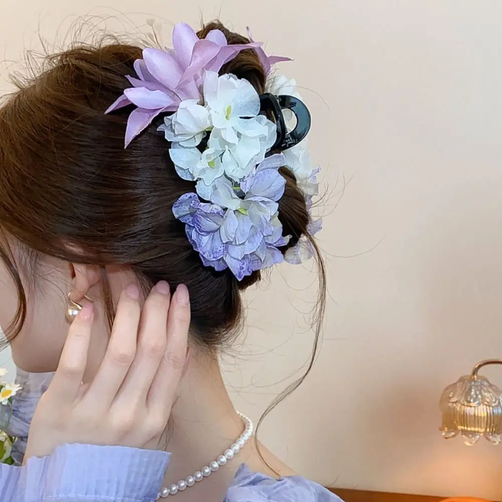 Sweet Simulation Flower Hair Claw Elegant Ponytail Clip Bohemia Barrettes Seaside Vacation Headwear Cloth Hair Crab Clip Beach
Sweet Simulation Flower Hair Claw Elegant Ponytail Clip Bohemia Barrettes Seaside Vacation Headwear Cloth Hair Crab Clip Beach