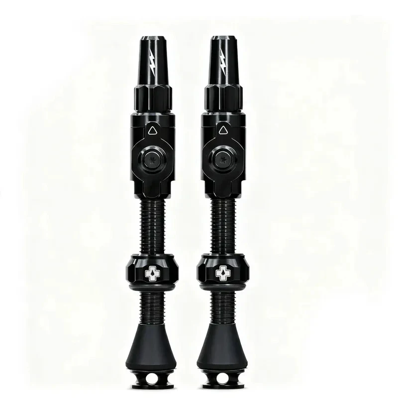 Muc-Off Tubeless Bicycle Valve, Large Flow Vacuum Tire Valve 45mm/60mm Presta Valve for MTB Road Bike
Muc-Off Tubeless Bicycle Valve, Large Flow Vacuum Tire Valve 45mm/60mm Presta Valve for MTB Road Bike