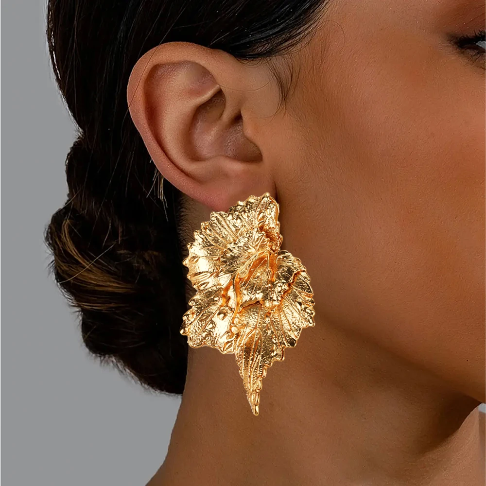 Stainless steel Leaf Earrings Boho Jewelry Woman Coquette Vacation Style Y2k Decorations Arabic Accessories Free Shipping Items
Stainless steel Leaf Earrings Boho Jewelry Woman Coquette Vacation Style Y2k Decorations Arabic Accessories Free Shipping Items