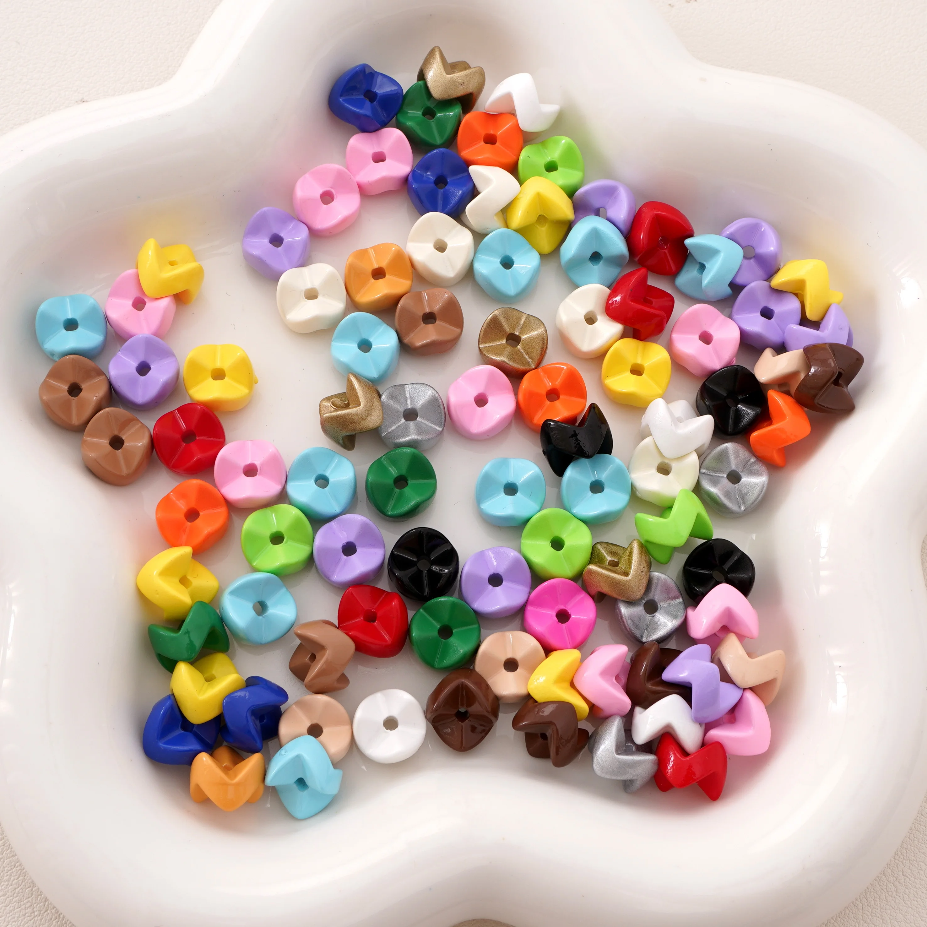 5pcs Acrylic Colorful beading Wave Spacer Beads For Bracelets Necklaces DIY Jewelry Making Gifts girls beads Accessories
5pcs Acrylic Colorful beading Wave Spacer Beads For Bracelets Necklaces DIY Jewelry Making Gifts girls beads Accessories