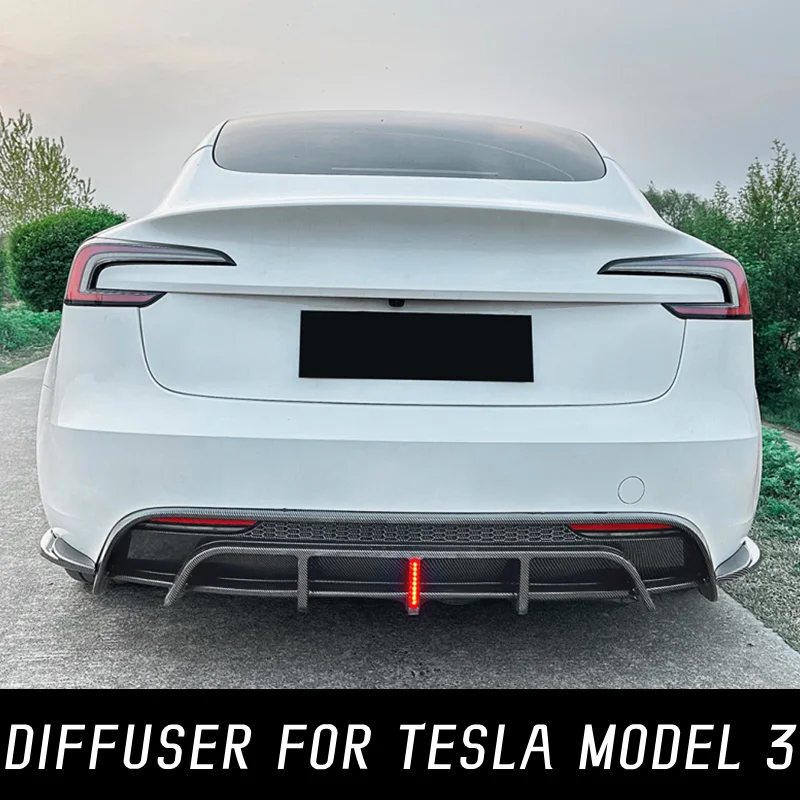For Tesla Model 3 2024 With Lamp Rear Protector Guard Aprons Bumper Diffuser Lip Splitter Apron Exterior Tuning Car Accessories
For Tesla Model 3 2024 With Lamp Rear Protector Guard Aprons Bumper Diffuser Lip Splitter Apron Exterior Tuning Car Accessories