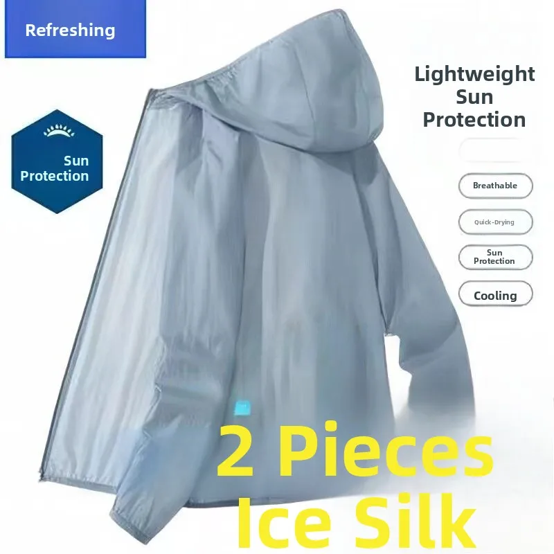 Men's Ice Silk Hated Lightweight Summer Outdoor Fishing Cycling Sun Protection Clothing 2026 New Style UV Protection Fashiona...
Men's Ice Silk Hated Lightweight Summer Outdoor Fishing Cycling Sun Protection Clothing 2026 New Style UV Protection Fashiona...