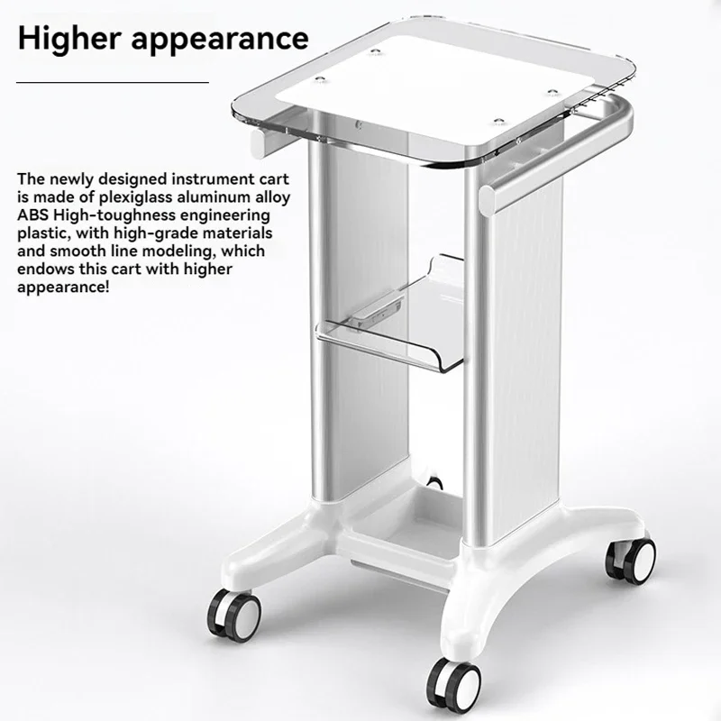 Beauty Instrument Cart Shelf Beauty Salon Special Shelving Storage Cart Trolley High-End Aluminum Carrello Portaoggetti Trolleys
Beauty Instrument Cart Shelf Beauty Salon Special Shelving Storage Cart Trolley High-End Aluminum Carrello Portaoggetti Trolleys