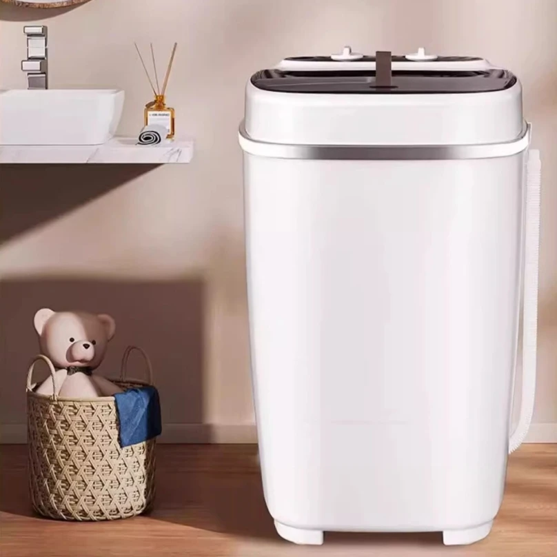 Mini Single Tub Washing Machine, Wash and Drain All-in-One, Semi-automatic Compact Laundry Washer for Home Dorm Baby Underwear
Mini Single Tub Washing Machine, Wash and Drain All-in-One, Semi-automatic Compact Laundry Washer for Home Dorm Baby Underwear