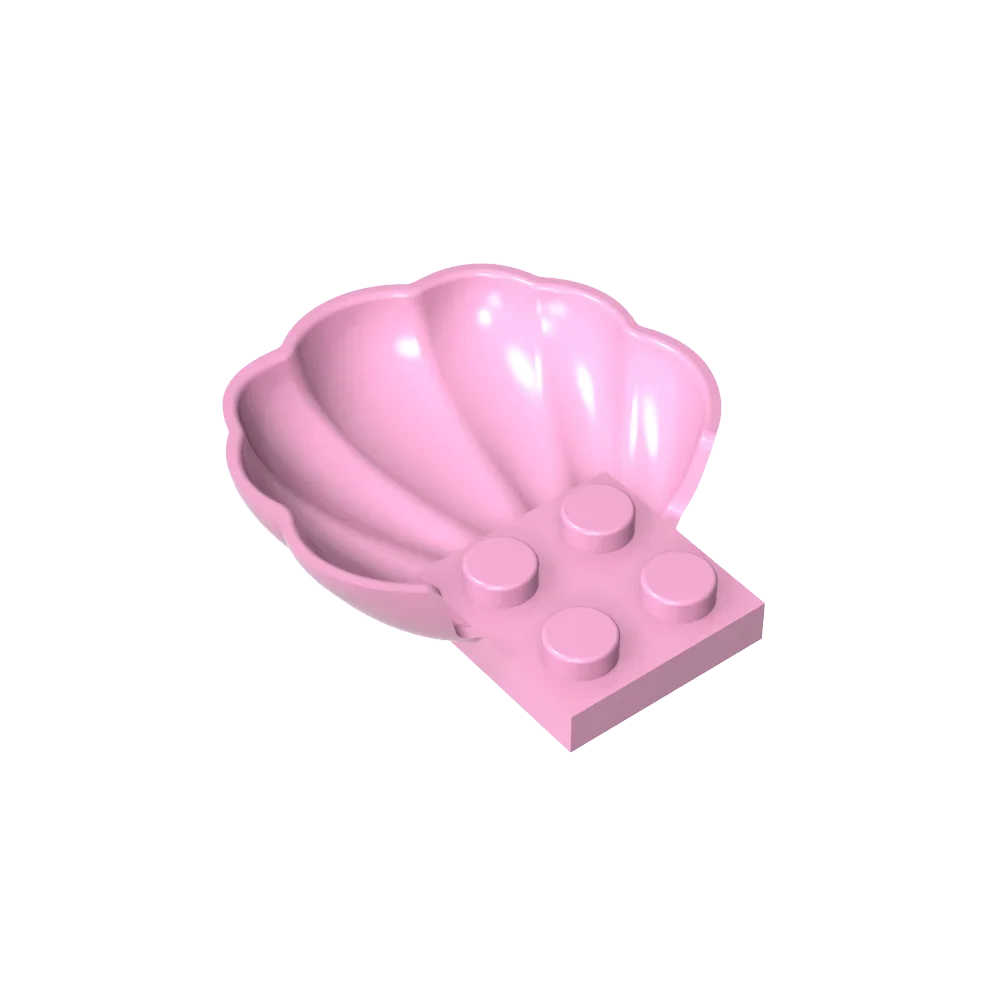 GDS-2092 Animal Body Part Clam / Scallop Half Shell with 4 Studs compatible with lego 18970 Assembles Building Blocks
GDS-2092 Animal Body Part Clam / Scallop Half Shell with 4 Studs compatible with lego 18970 Assembles Building Blocks