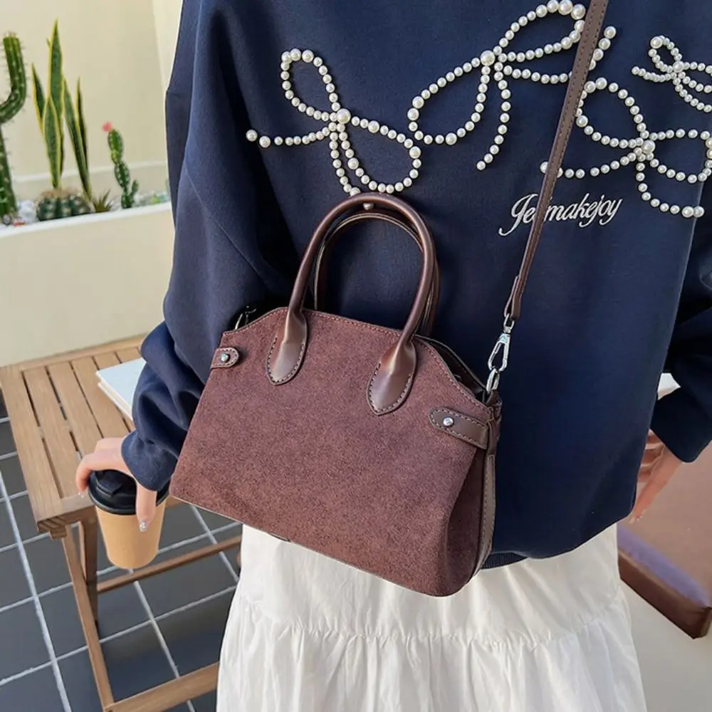 Shoulder Bag Suede Boston Shoulder Bag Handbag Candy Color Slouchy Hobo Bags Large Capacity Korean Style Solid Color Tote Bag
Shoulder Bag Suede Boston Shoulder Bag Handbag Candy Color Slouchy Hobo Bags Large Capacity Korean Style Solid Color Tote Bag