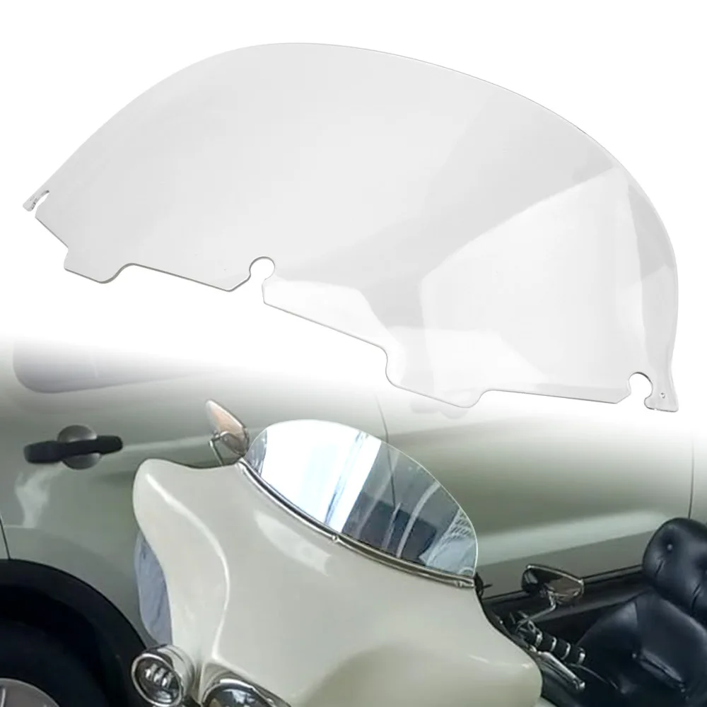 Clear Motorcycle Fairing Windscreens 8" Windshield Wind Deflectors For Harley Touring Electra Street Glide FLHX FLHTC 1996-2013
Clear Motorcycle Fairing Windscreens 8" Windshield Wind Deflectors For Harley Touring Electra Street Glide FLHX FLHTC 1996-2013