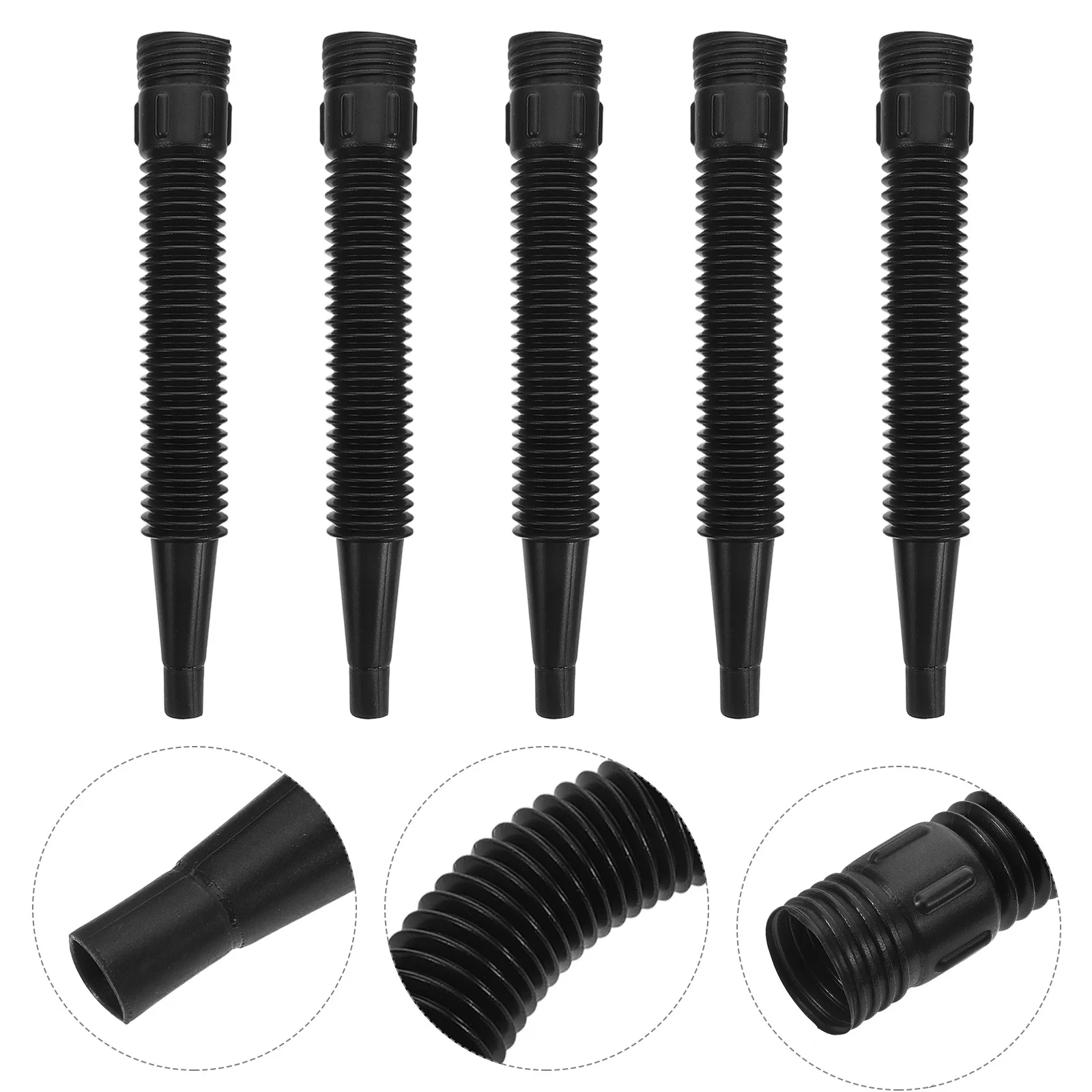 5Pcs Flexible Plastic Extension Funnel Hose for Oil Change Easy Refueling Automotive Engine Transmission Fluid Transfer Flexible
5Pcs Flexible Plastic Extension Funnel Hose for Oil Change Easy Refueling Automotive Engine Transmission Fluid Transfer Flexible