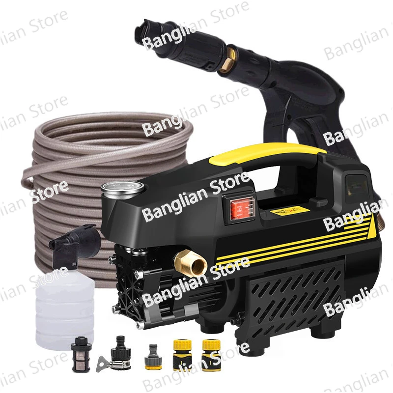 High Pressure Car Wash Machine, Household 220V Car Brush Water Pump, High-power Portable Water Gun Cleaning Machine
High Pressure Car Wash Machine, Household 220V Car Brush Water Pump, High-power Portable Water Gun Cleaning Machine