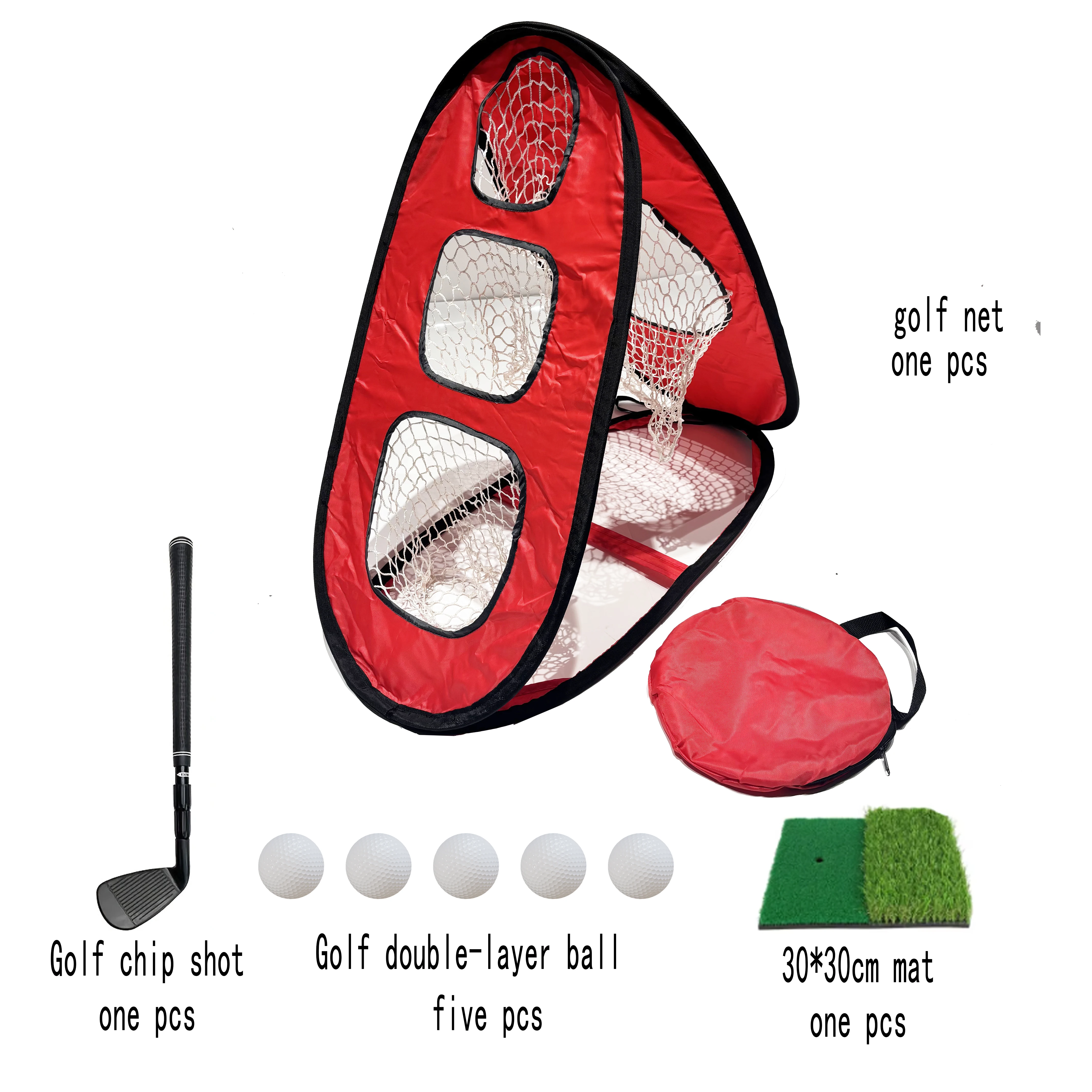 The new Golf double-sided cutting net features multiple difficulty levels. The new cutting net offers precise practice for putti
The new Golf double-sided cutting net features multiple difficulty levels. The new cutting net offers precise practice for putti