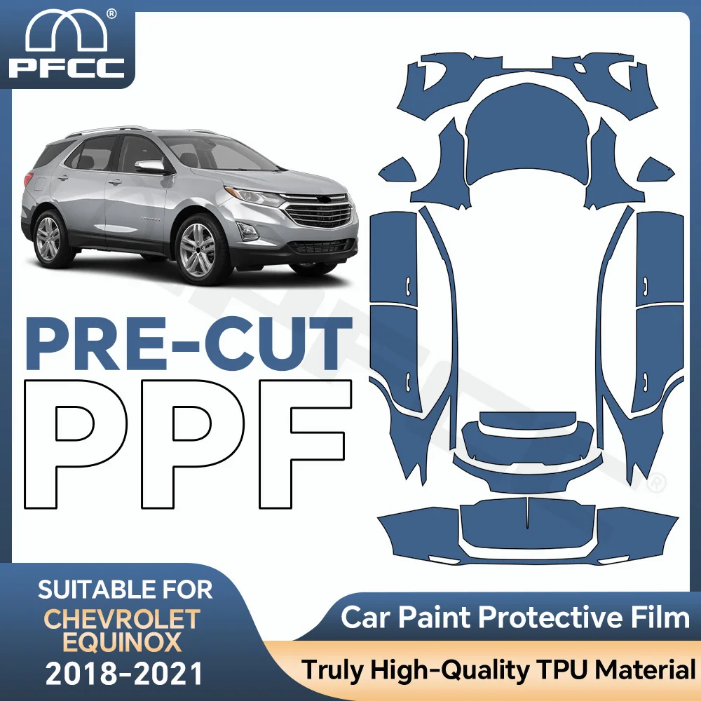 8Mil Thick TPU For Chevrolet Equinox 2018-2021 Precut Paint Protective Film Anti Scratch Invisible Car PPF Wrap Accessories
8Mil Thick TPU For Chevrolet Equinox 2018-2021 Precut Paint Protective Film Anti Scratch Invisible Car PPF Wrap Accessories