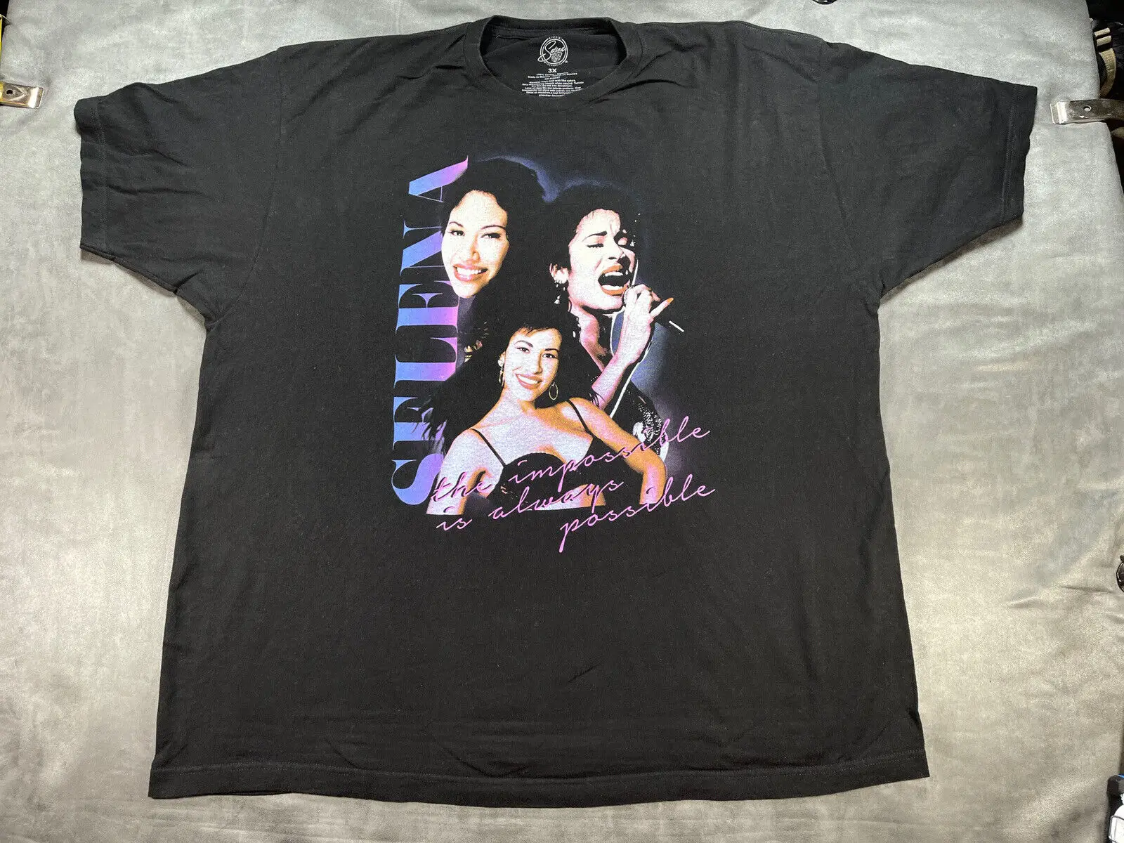 Tejano Singer Band Salena 3XL Shirt Official Merchandise Black Mexican American
Tejano Singer Band Salena 3XL Shirt Official Merchandise Black Mexican American